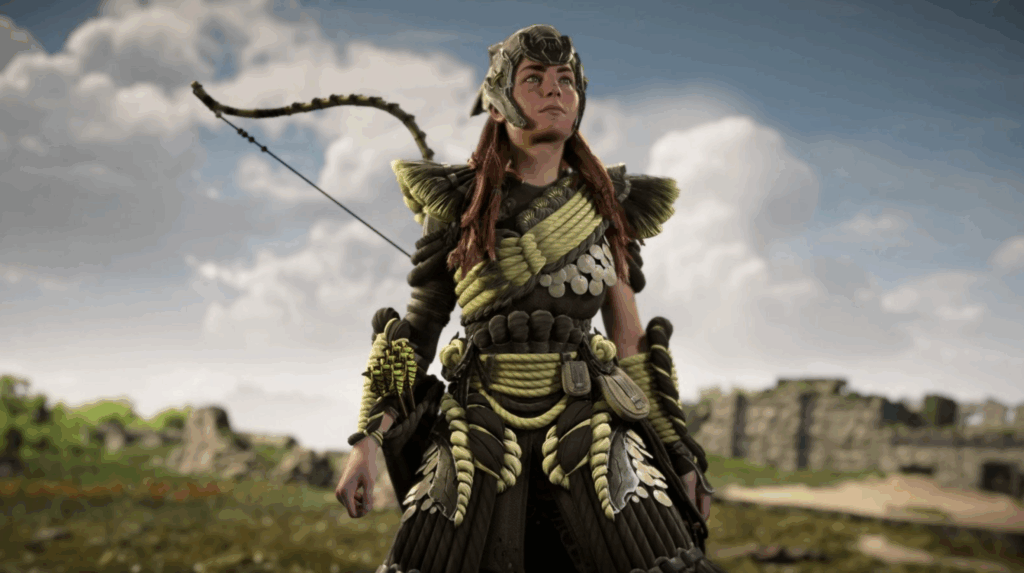 Aloy en Horizon Forbidden West Burning Shores