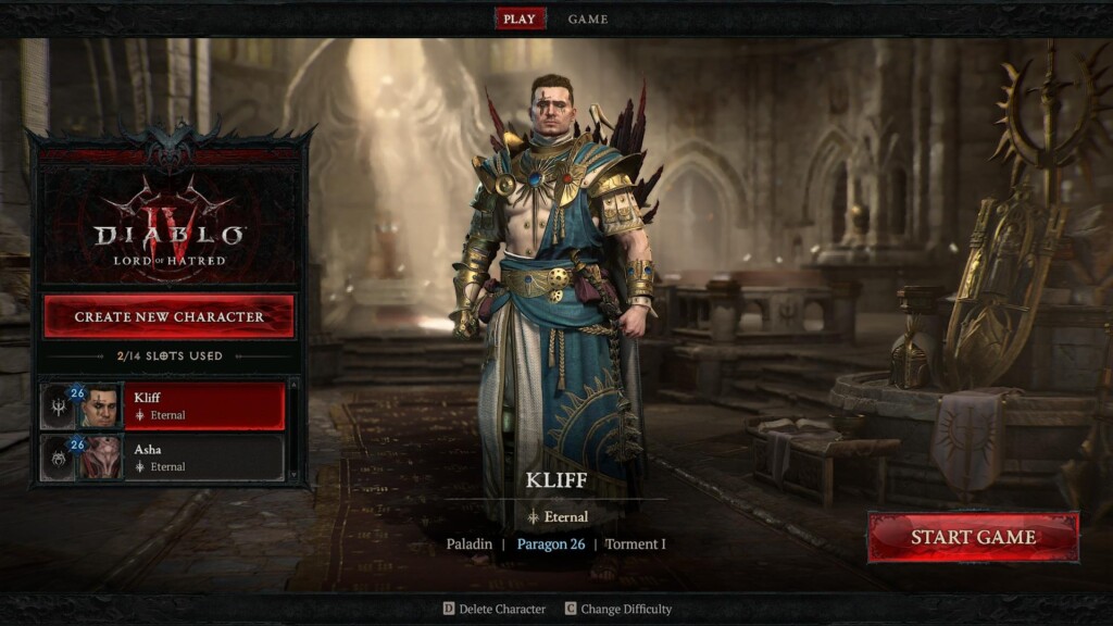 Jugabilidad de Diablo IV: Lord of Hatred